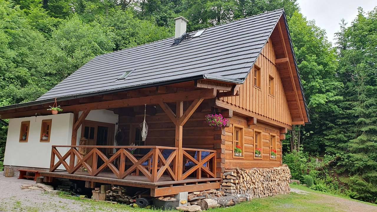 Roubenka u potoka - Bartošovice v Orlických horách