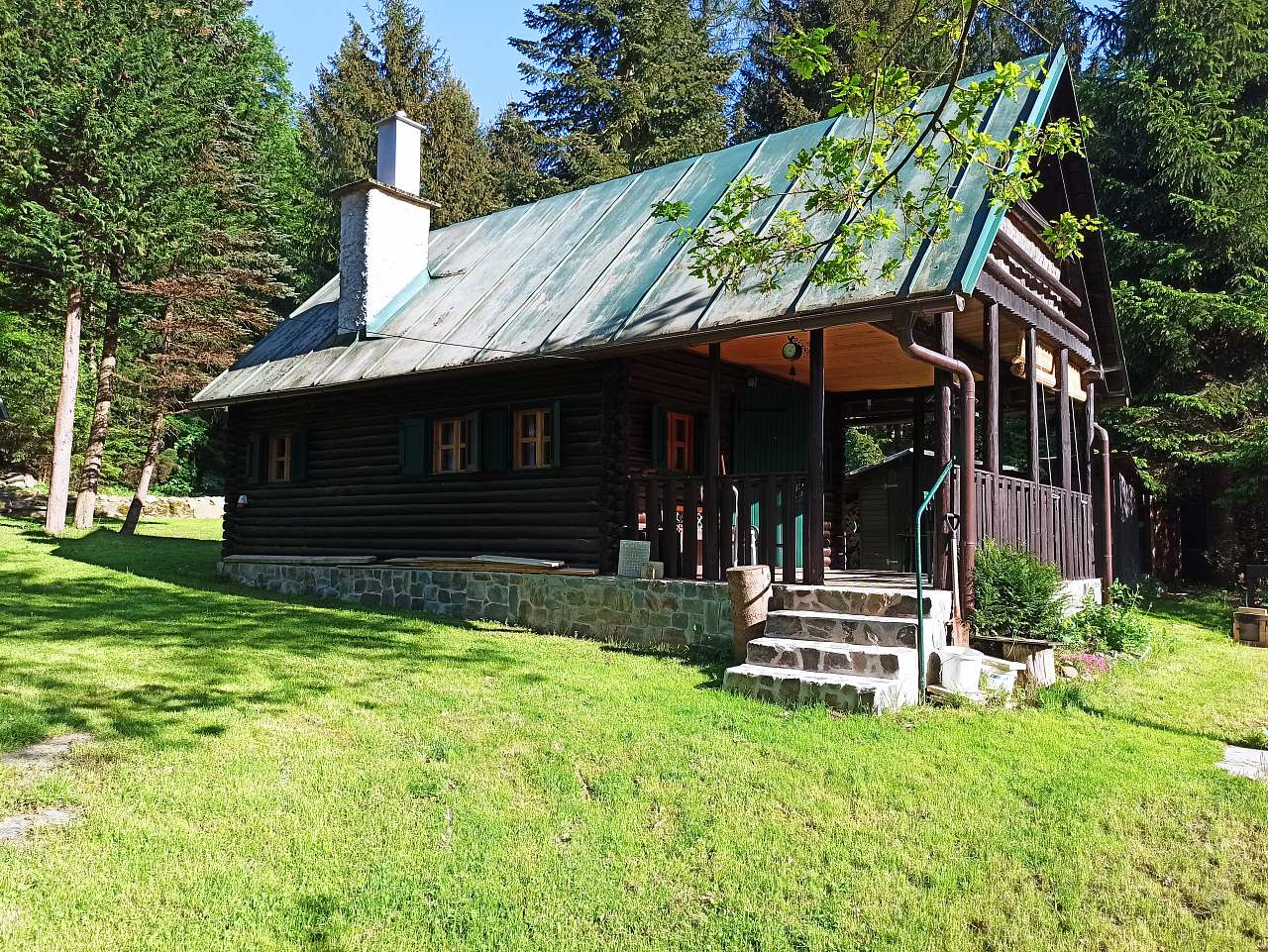 Chata u řeky Lužnice - Dobřejice